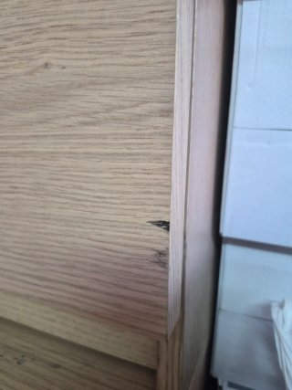 Mesitas de Noche IKEA MALM Madera