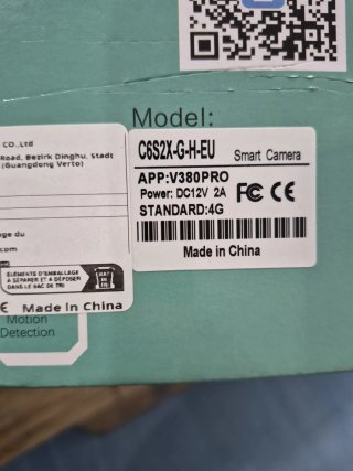 Cámara Inteligente IP66 WiFi. Con sim