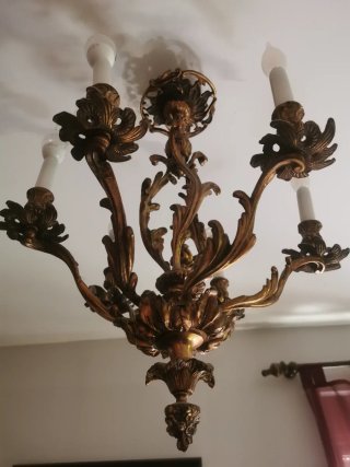 Decoración espejos y lamparas