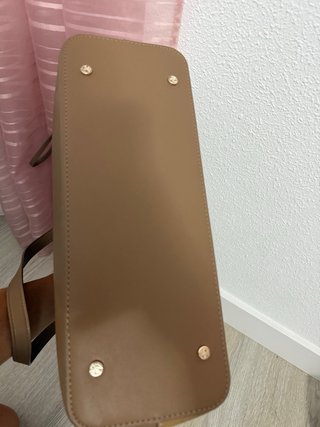 Bolso Tote Beverly Hills Polo Club Beige/Marrón