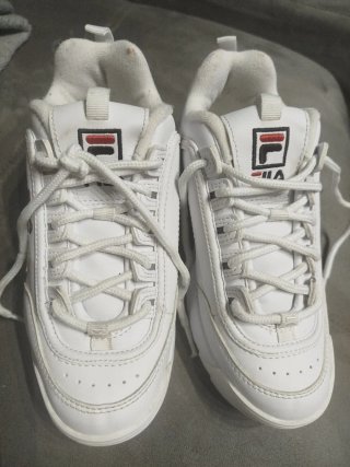 Zapatillas Fila Disruptor kids. Talla 34/35