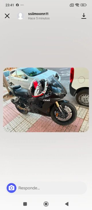Yamaha R6 Negra Sportbike tlf 617710997