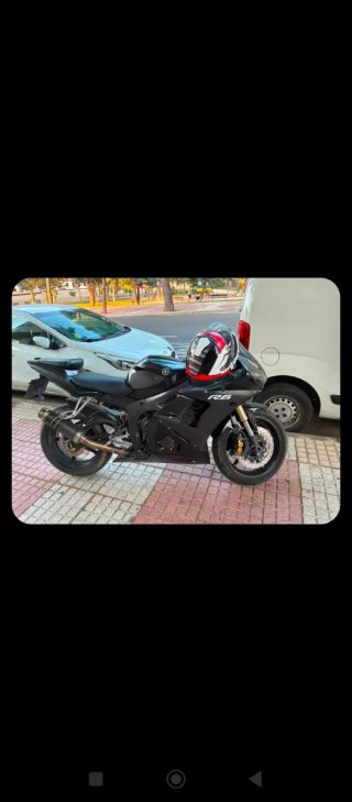 Yamaha R6 Negra Sportbike tlf 617710997