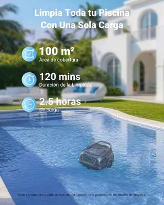 Robot Pulitore Fondo Piscina WYBOT Senza Fili