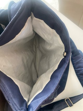Borsa fasciatoio Prenatal blu