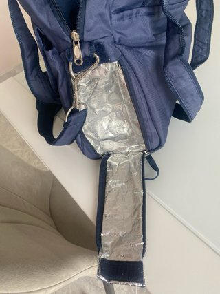 Borsa fasciatoio Prenatal blu