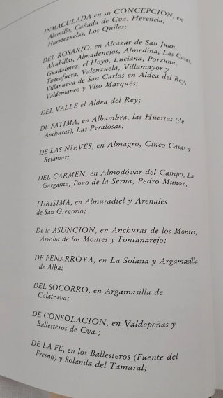 Santa María (Advocaciones Marianas C. Real)