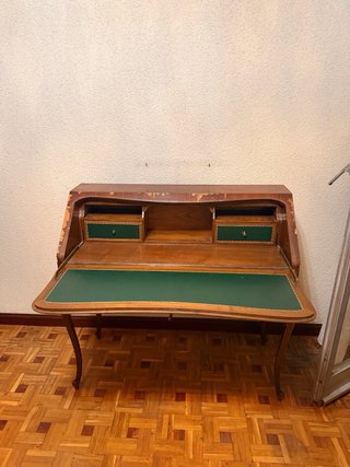 Escritorio antiguo madera para restaurar