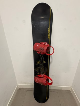Tabla Snowboard Santa Cruz Gian Simmen 1.59m