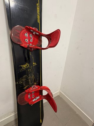 Tabla Snowboard Santa Cruz Gian Simmen 1.59m