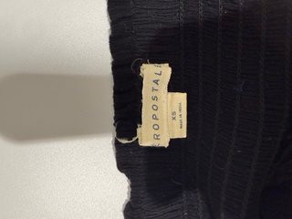 Falda pantalón negra