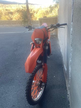 Moto KTM 125 EXC