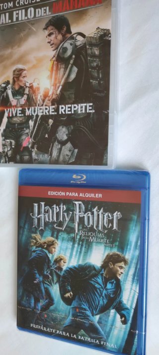 Lote 6 Películas Blu-ray: Harry Potter, Superman.