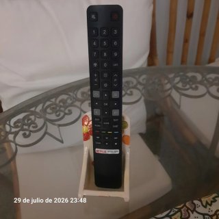 Soporte decorativo cerámica para mando televisor