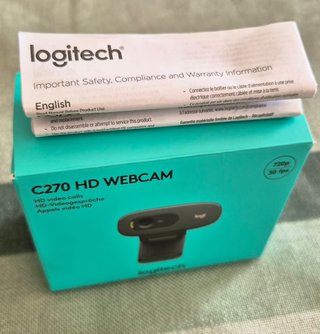 Webcam Logitech C270 HD Prácticamente NUEVA!!!