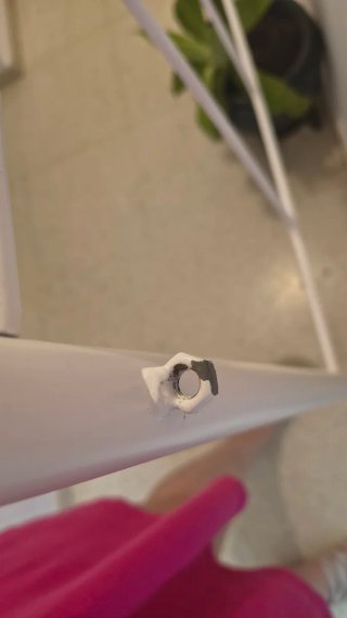 Cabecero forja blanco