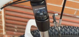 Bicicleta Rockrider ST 100 Blanca