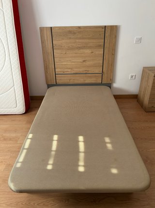 Cama 105: Colchón, Somier y Cabecero