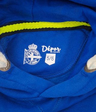 Sudadera Niño Deportivo A Coruña Talla 5-6