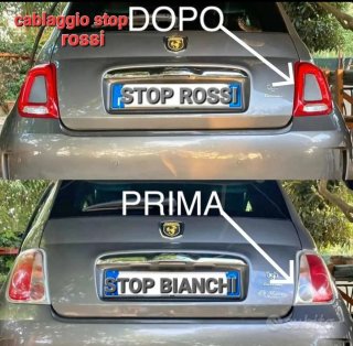 Fari Fanali Fiat 500 Prerestyling Modificati