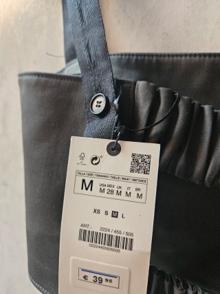 Top Cargo Zara Verde Oscuro Tirantes