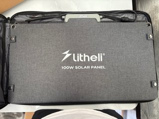 Panel Solar Plegable Litheli 100W