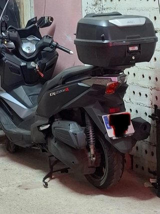 Sym Cruisym 300 Maxi Scooter Negra/Gris