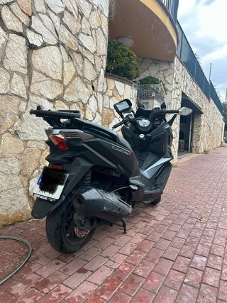 Sym Cruisym 300 Maxi Scooter Negra/Gris