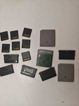 Lotto 10 Cartucce Nintendo DS e GBA E GB COLOR