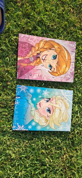 Puzzle Frozen y Anna