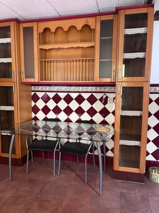 Cocina rústica para cortijo