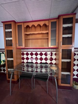 Cocina rústica para cortijo