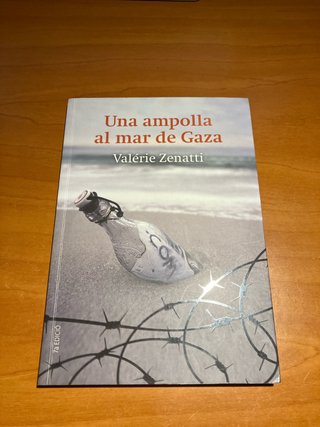 Una ampolla al mar de Gaza