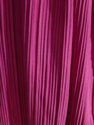 Vestido fucsia Mango talla L midi