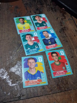 Cromos de fútbol Panini