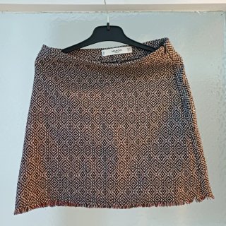 Minifalda Mango Tweed Geométrica Talla XS