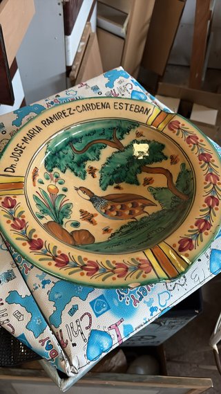 Plato decorativo
