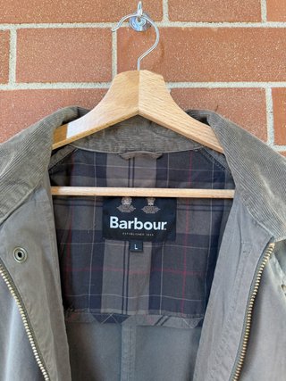 Giacca Barbour Ashby casual tg. L olive/verde
