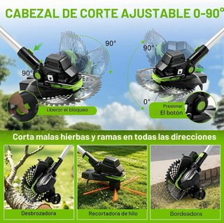 Desbrozadora 3 en 1 con batería