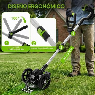 Desbrozadora 3 en 1 con batería