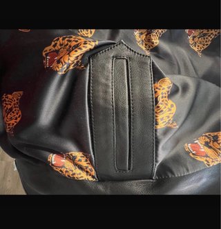 Chaqueta Biker The Kooples Negra