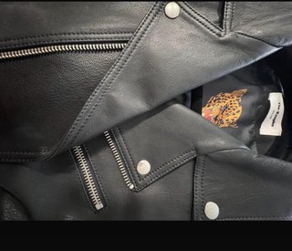 Chaqueta Biker The Kooples Negra