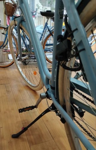 Bicicleta Urbana Elops 700 Azul