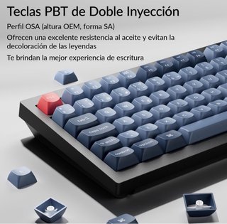 Teclado Mecánico Keychron V6 MAX Wireless Gaming
