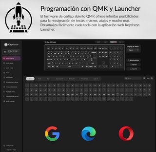 Teclado Mecánico Keychron V6 MAX Wireless Gaming