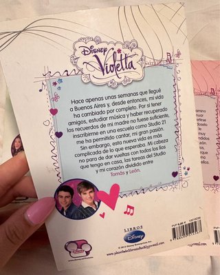 Libros Disney  Violetta