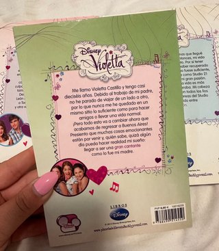 Libros Disney  Violetta