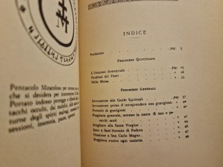 Libro esoterico Segreti Meravigliosi 1908