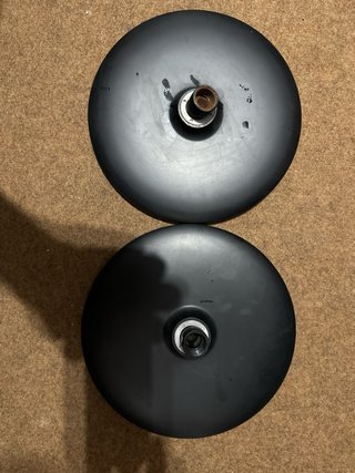 2 Rociador Ducha Negro
