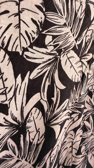 Camiseta corta estampada H&M